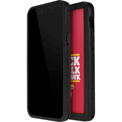 University of Kansas Rock Chalk Jayhawk iPhone 15 Pro Waterproof Case
